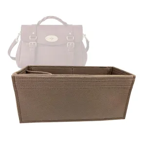 Premium Bag Organizer for Mulberry Regular Alexa Insert (Handmade/20 Color Options) [Purse Organiser, Liner, Insert, Shaper]