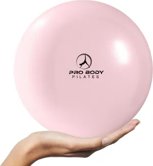ProBody Pilates Exercise Balls Physical Therapy - 9 Inch Small Exercise Ball for Between Knees for Rehab, Barre, Core, Stability & Yoga