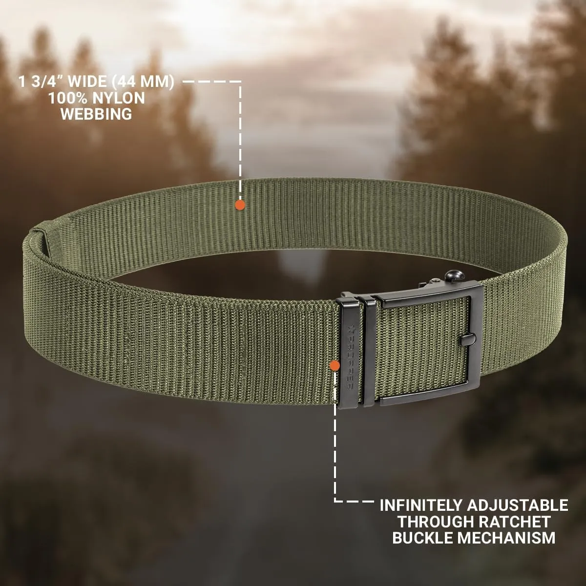 Propper mens Lo-pro 1.75 in Ratchet Belt
