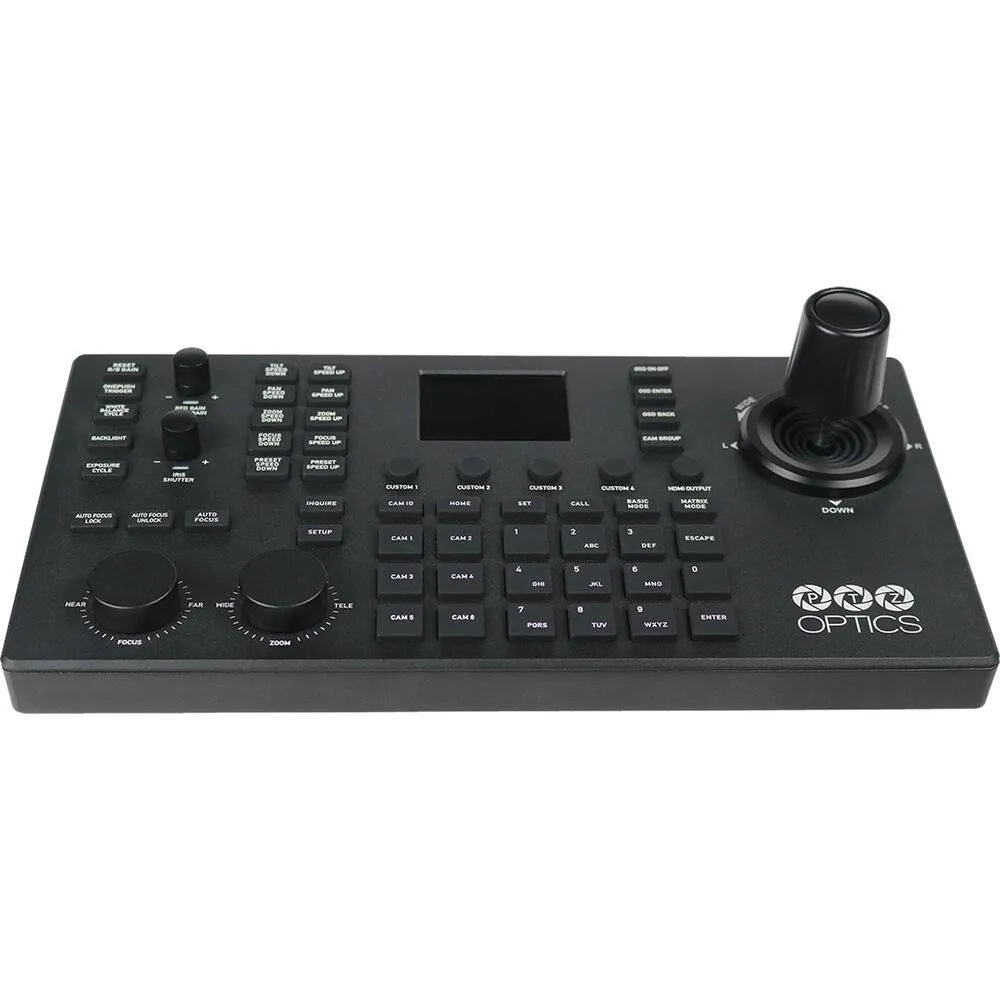 PTZOptics Superjoy IP and Serial PTZ Camera Joystick Controller