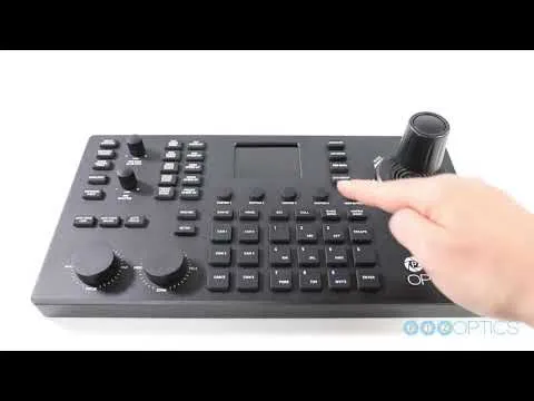 PTZOptics Superjoy IP and Serial PTZ Camera Joystick Controller