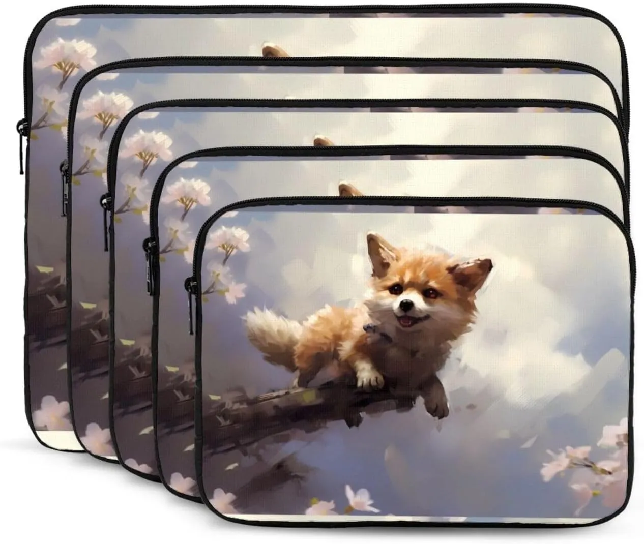 Puppy On A Branch Laptop Inner Bag Laptop Sleeve Case Briefcase Carrying Laptop Cover