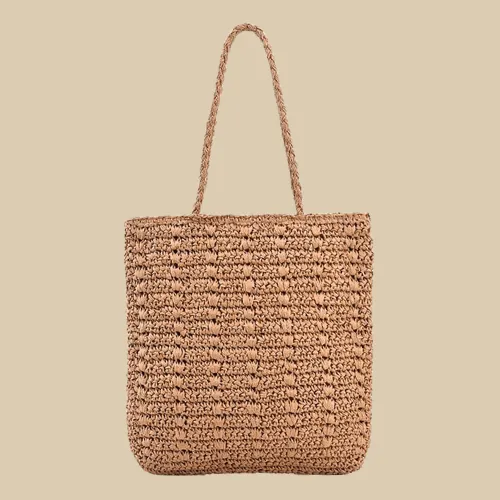 Raffia Shoulder Bag