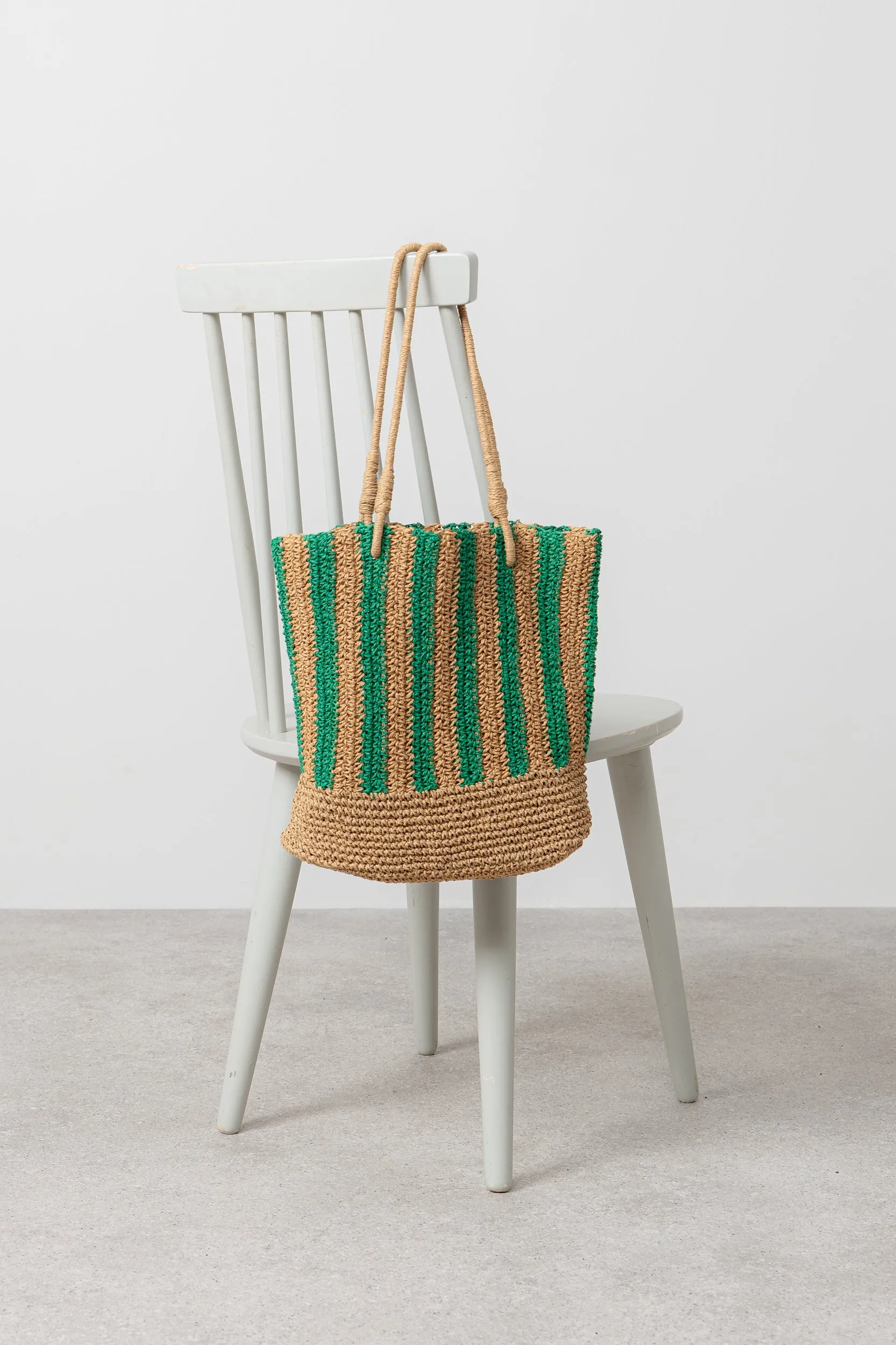 Raffia Shoulder Bag