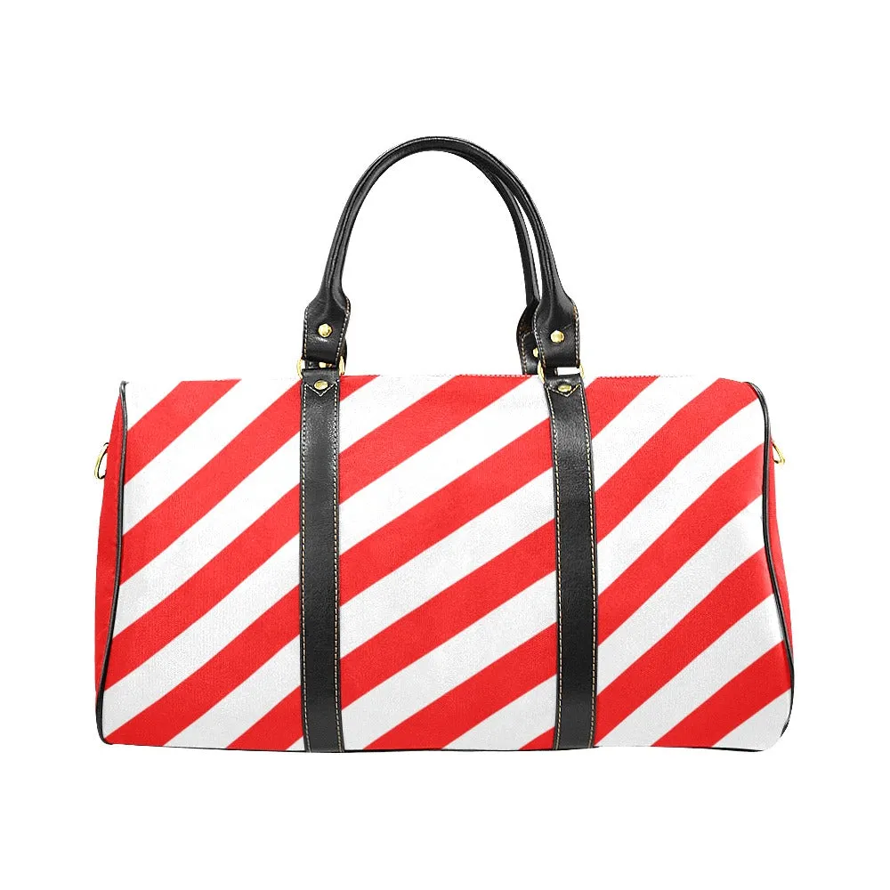 Red, White, & Bow Duffle (Large)