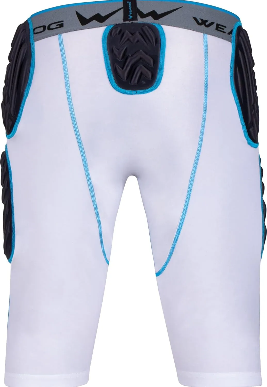 Rival Youth & Adult Football Girdle for Men & Boy's, 7 Padded Integrated Football Pads with Hip, Tail, Thigh Pads and Cup Pocket