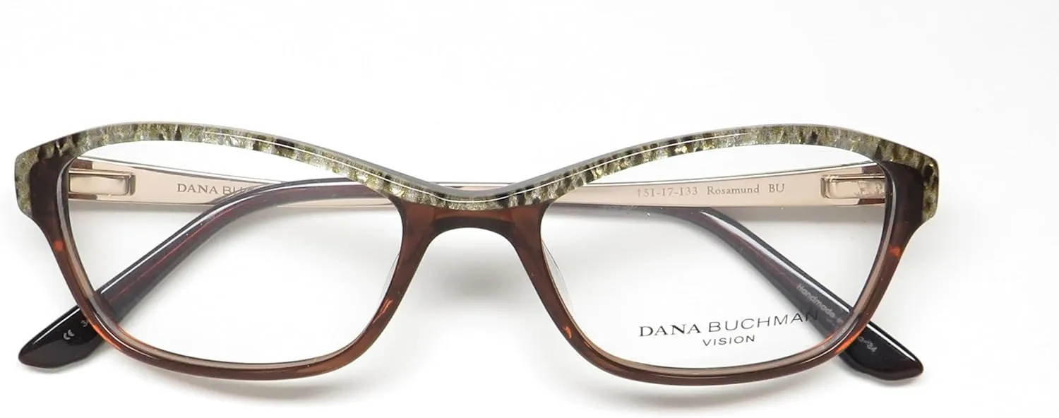 Rosamund Cat Eye Premium Acetate Plastic Hip Eyeglass Frame/Glasses