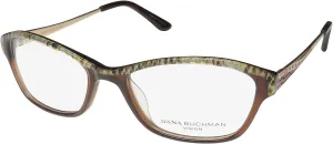Rosamund Cat Eye Premium Acetate Plastic Hip Eyeglass Frame/Glasses