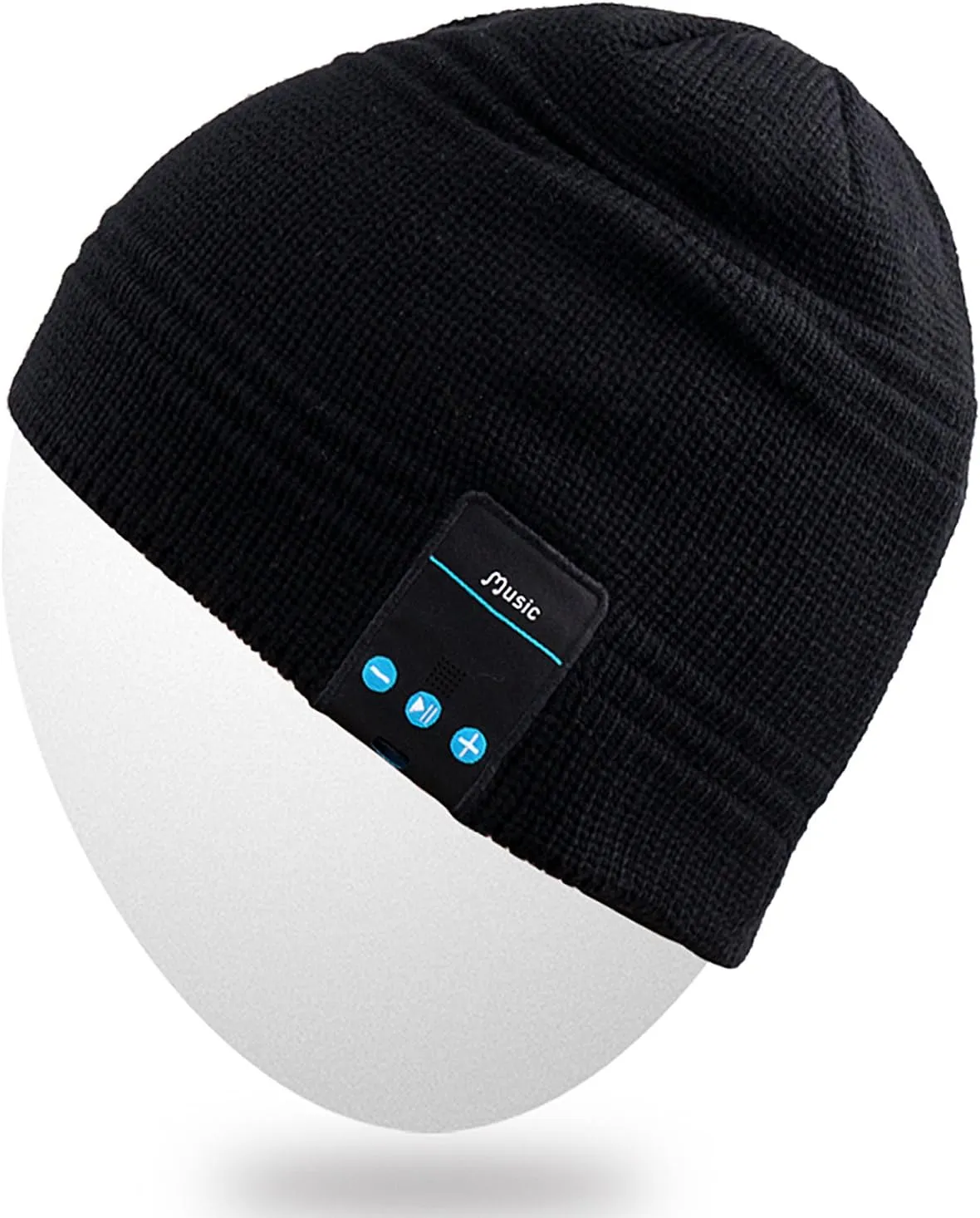 Rotibox Bluetooth Beanie Hat Wireless Headphone for Outdoor Sports Xmas Gifts