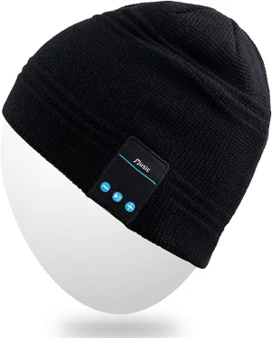 Rotibox Bluetooth Beanie Hat Wireless Headphone for Outdoor Sports Xmas Gifts