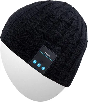 Rotibox Bluetooth Beanie Hat Wireless Headphone for Outdoor Sports Xmas Gifts