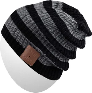 Rotibox Bluetooth Beanie Hat Wireless Headphone for Outdoor Sports Xmas Gifts