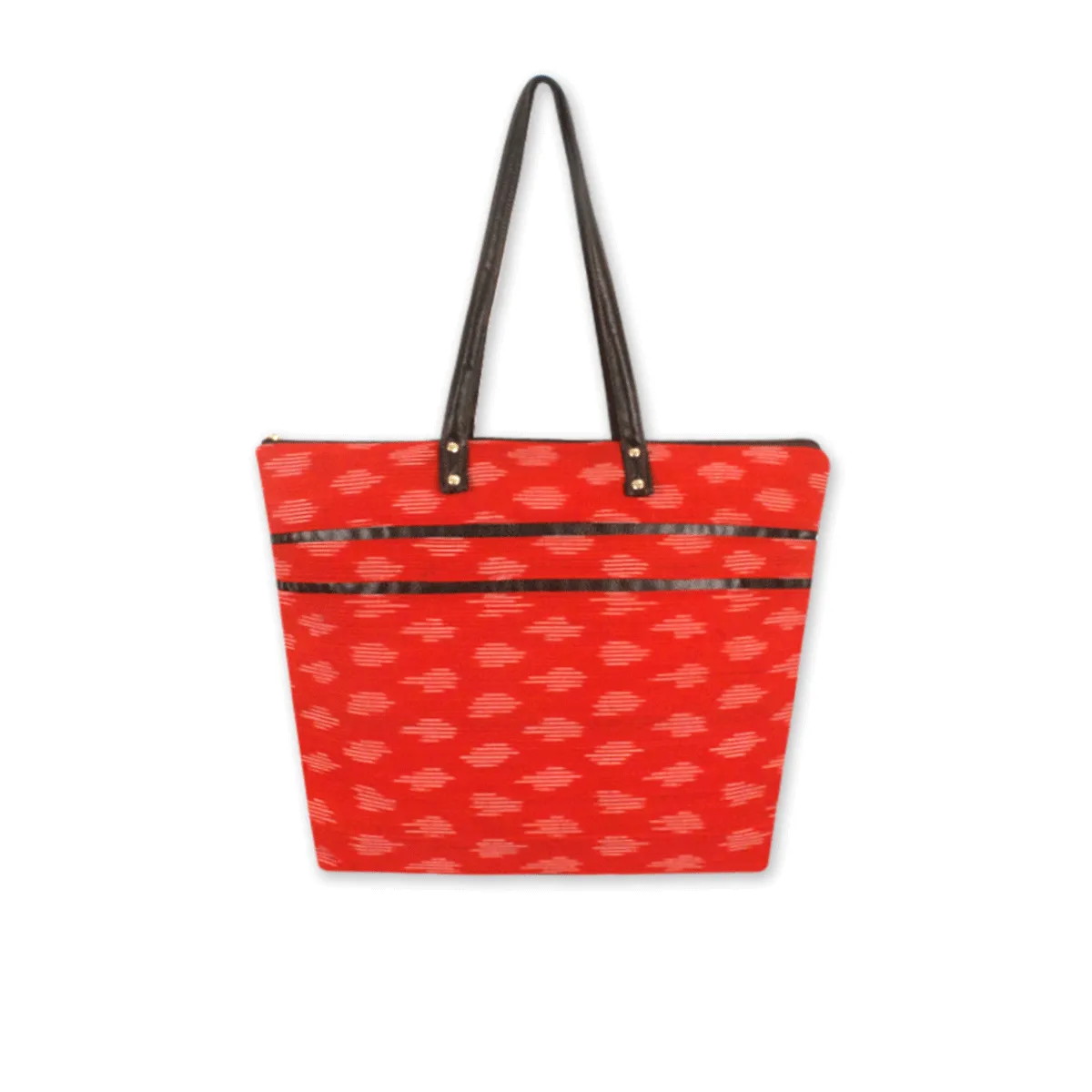 Royal Red Ikat Office Bag