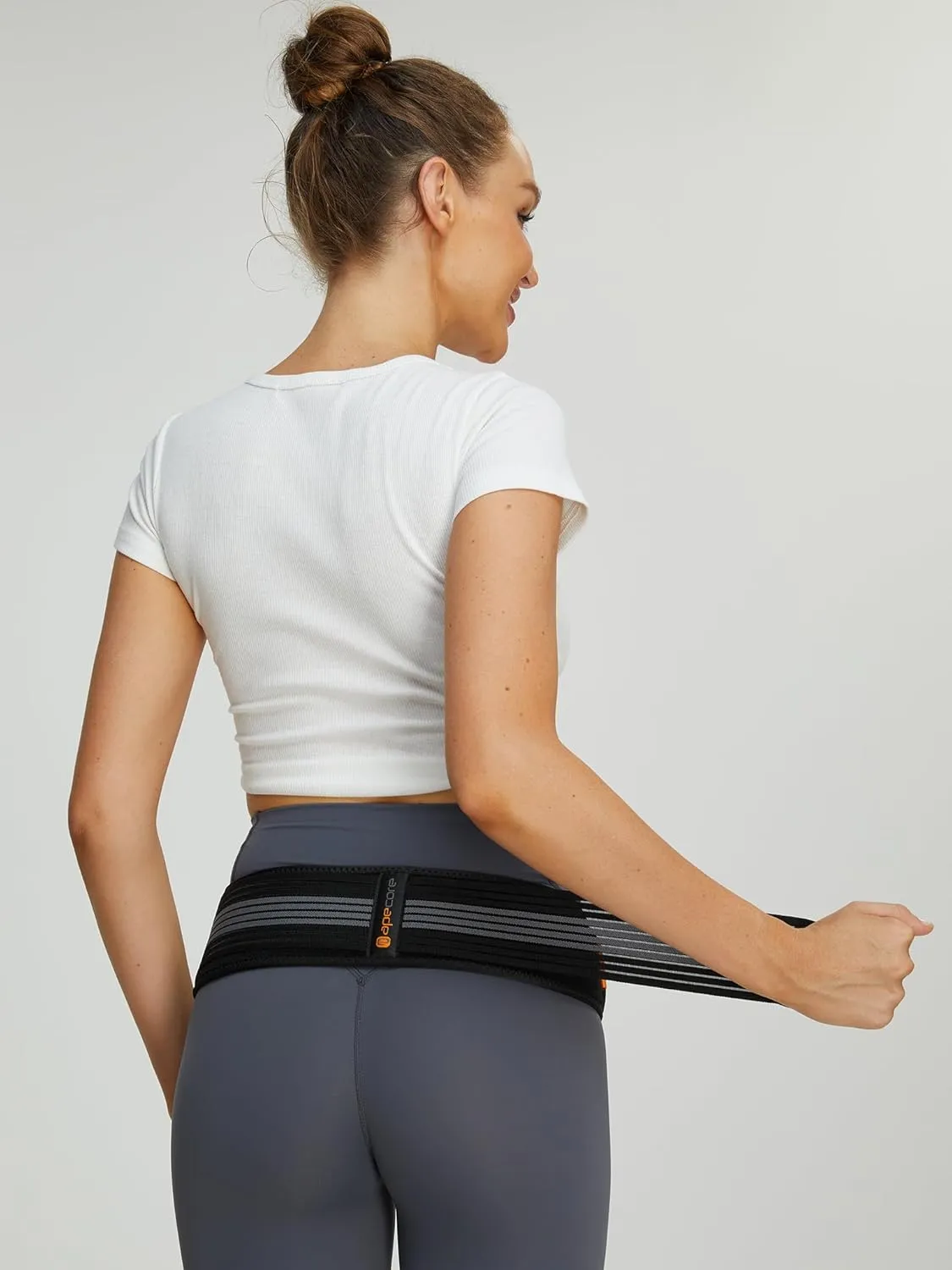 Sacroiliac Si Hip Belt Relief from Si Joint, Sciatica, Pelvis, Lower Back Pain - Support Brace for Women and Men - for Sacral Nerve, Hip Loc Tilt Up Belts Braces (XL-XXL)