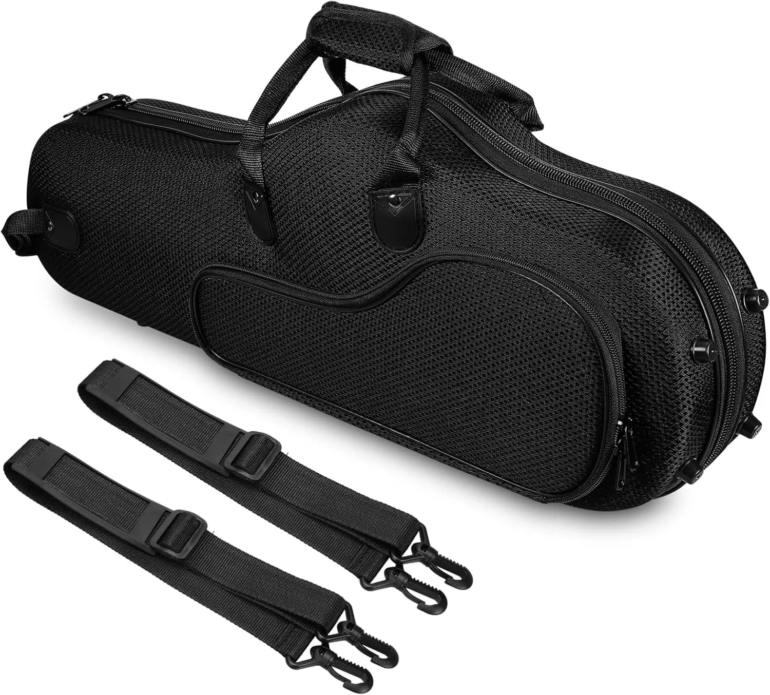 Saxophone Bag Backpack Oxford Fabric Shockproof Detachable Shoulder Straps for Music Studios