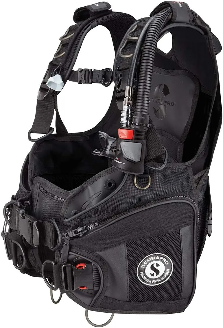 Scubapro X-Black BCD Buoyancy Compensator Device with Air2