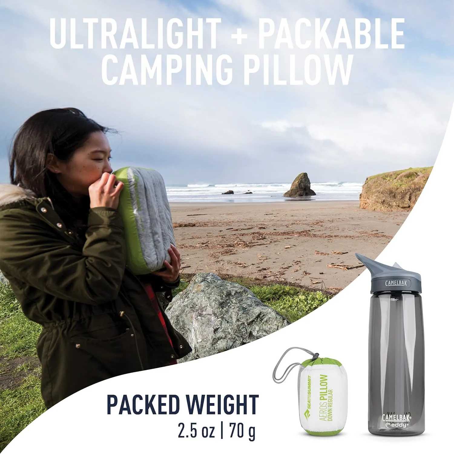 Sea to Summit Aeros Down Inflatable Pillow