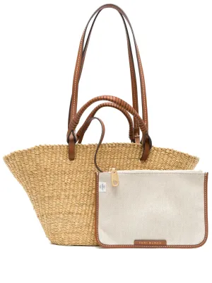 Seamless integration bag raffia Comprehensive catalog tote Ella small