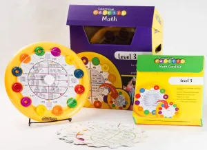 Self Correcting 3rd Grade Math Learning Palette 2 Base Center Kit