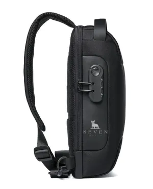 SEVEN BYTES Motorcycle Bag Cross Body Sling Crossbody Bag Men Side Bag Cross Body Bags for Men Crossbody Crossbody Sling Shoulder Bag for Men