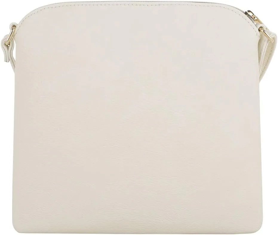 SG SUGU Lightweight Medium Crossbody Bag Shoulder Bag with Tassel and Zipper Pocket