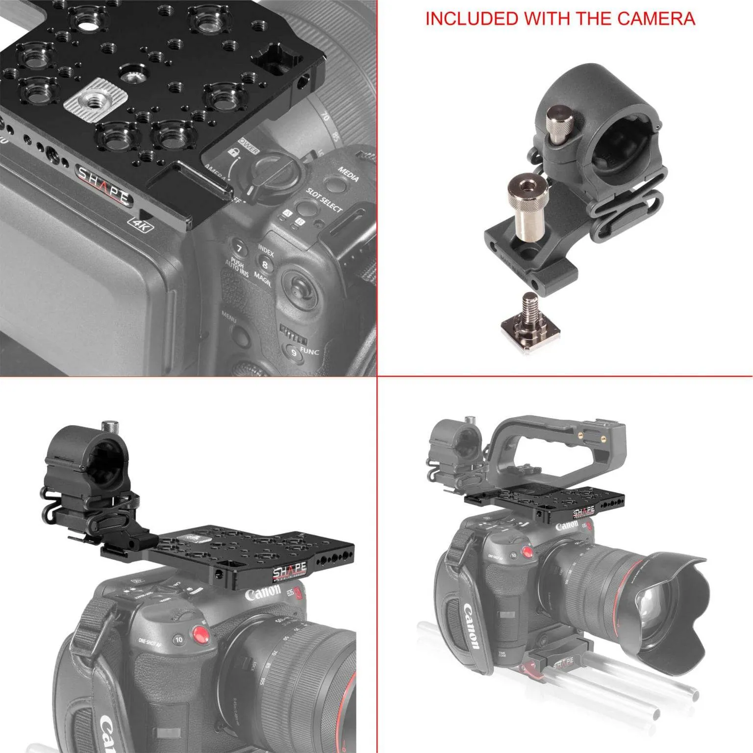 SHAPE Canon C70 Top Plate