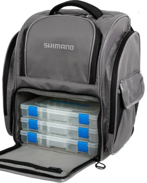 Shimano Backpack & Tackle Box Grey