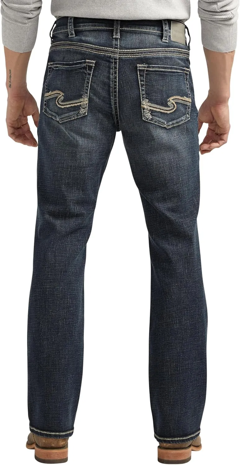 Silver Jeans Co. Men's Jace Slim Fit Bootcut Jeans