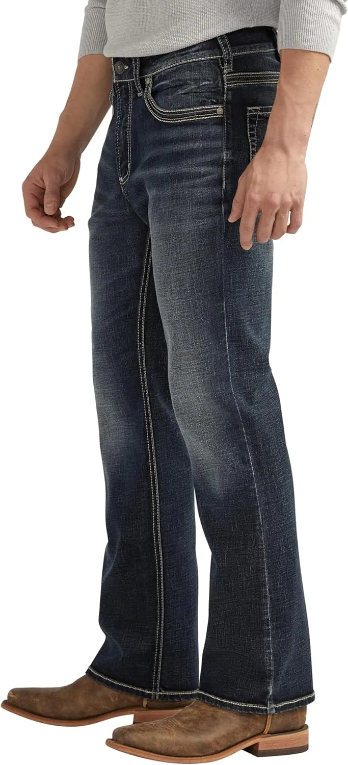 Silver Jeans Co. Men's Jace Slim Fit Bootcut Jeans