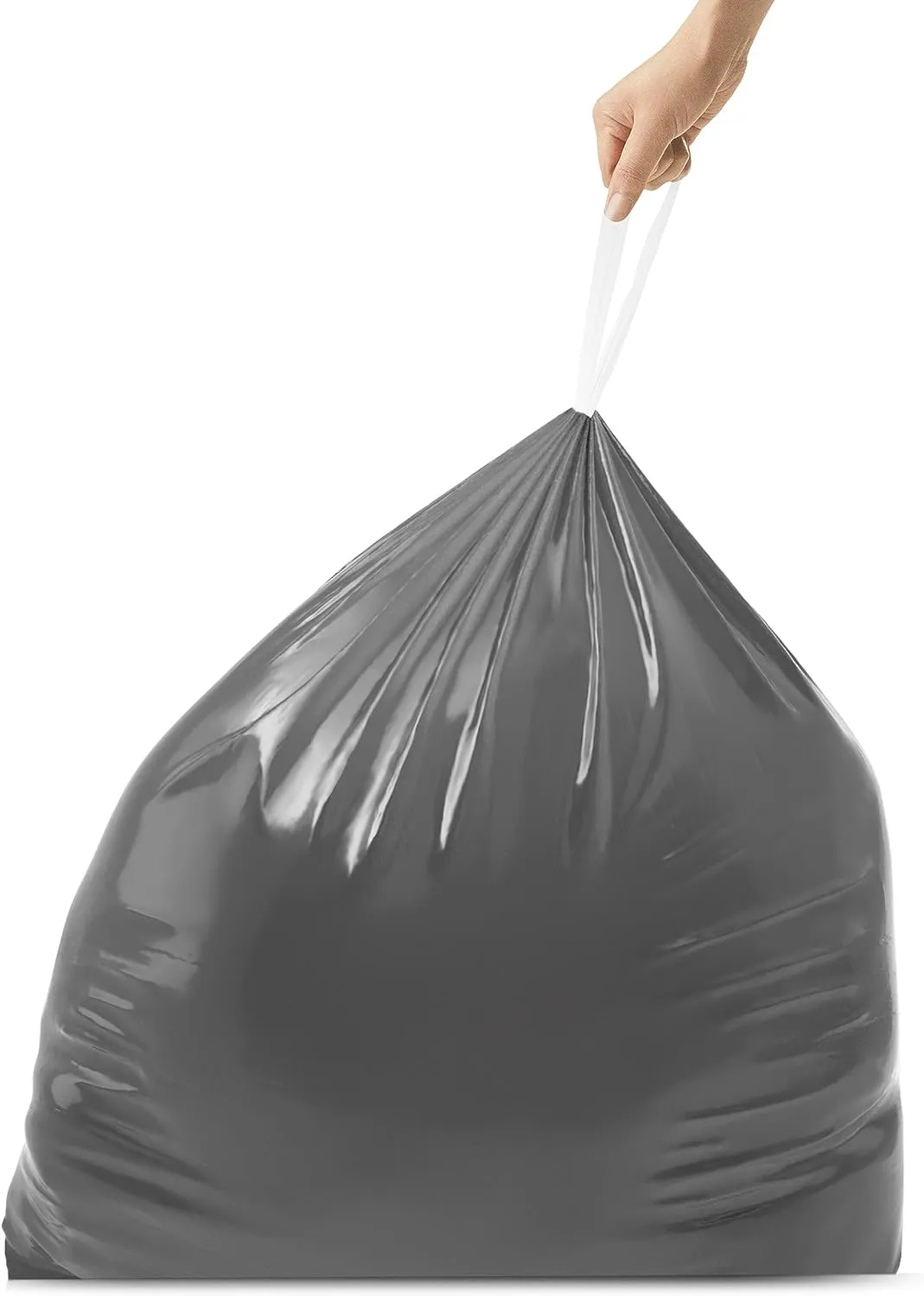 simplehuman Code J 200 Count, Genuine Odorsorb Custom Fit Liners, Drawstring Odor Absorbing Trash Bags in Dispenser Packs, 30-45 Liter / 8-12 Gallon