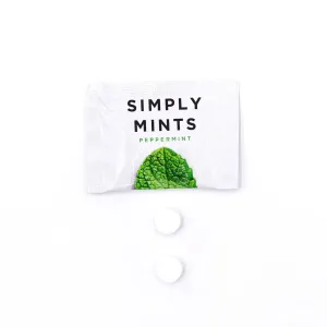 Simply Mints Pouches - Peppermint