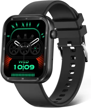 Smart Watch(Answer/Make Call), 1.96" Smart Watch for Men Women IP68 Waterproof, Smartwatch for Android iOS with 100  Sport Modes, Fitness Tracker, Sleep Monitor