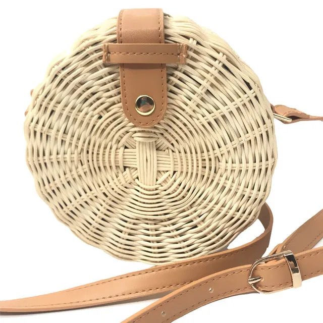 Square Round Mulity Style Straw Bag Handbags