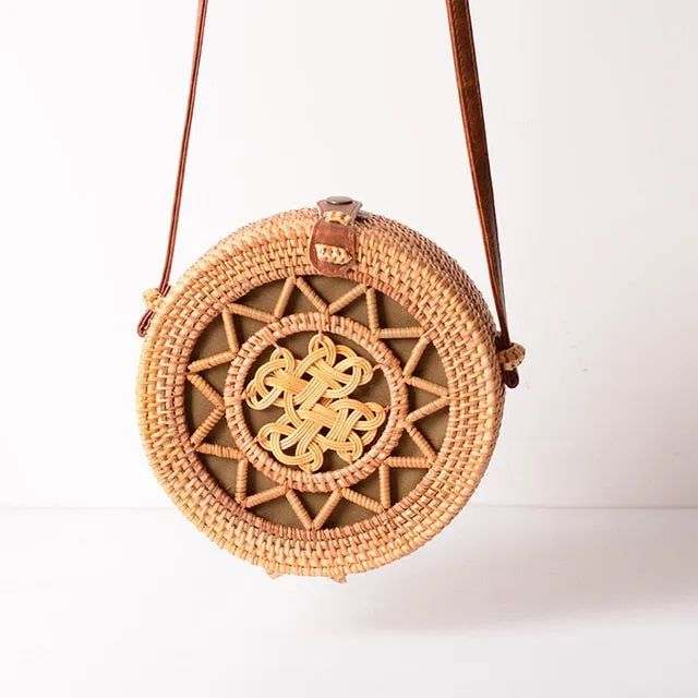 Square Round Mulity Style Straw Bag Handbags