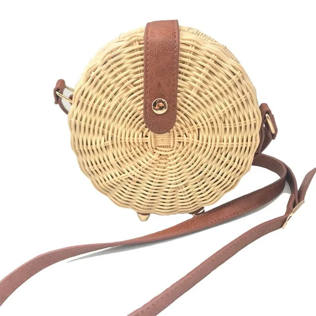 Square Round Mulity Style Straw Bag Handbags