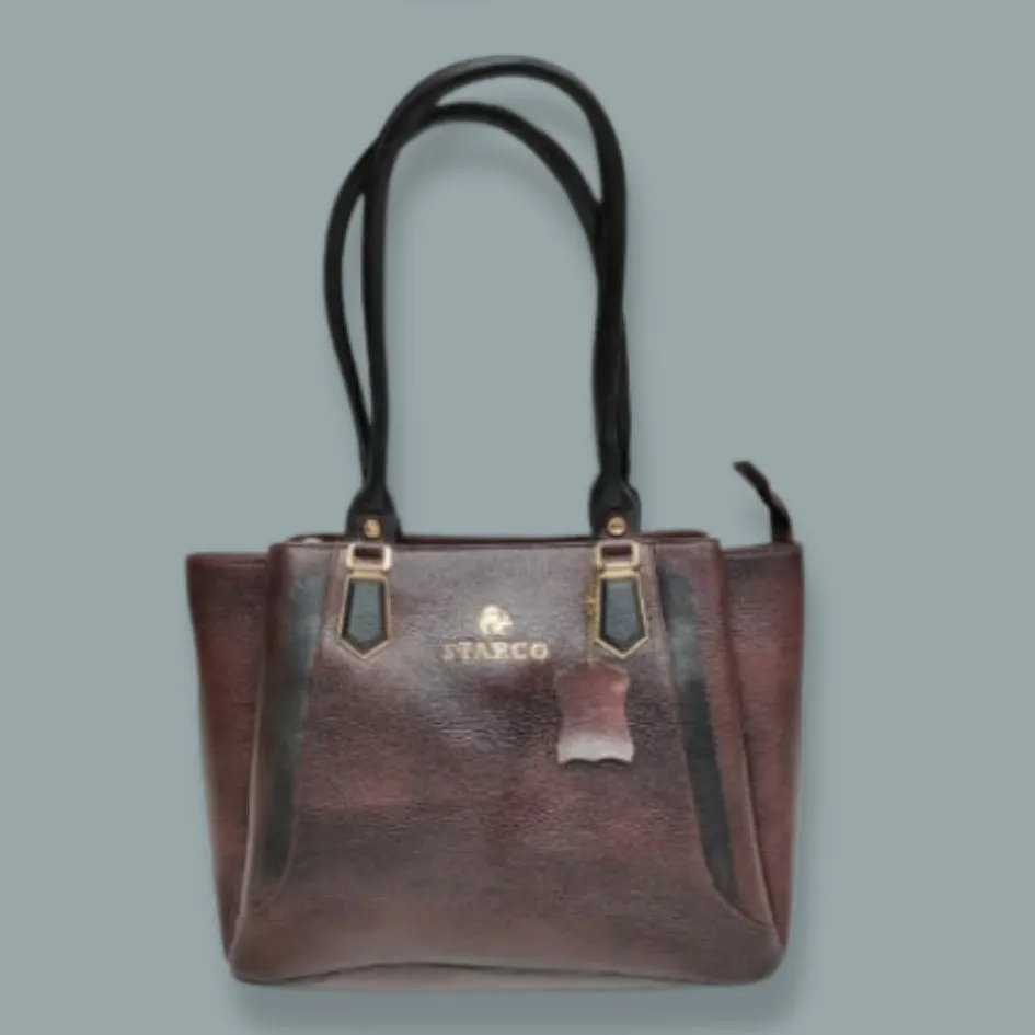 Starco Genuine Leather Women's Tote Bag -4