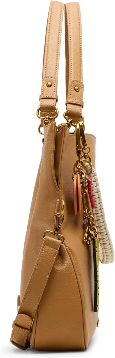 Steve Madden Bbodie Triple Compartment Foldover Tote