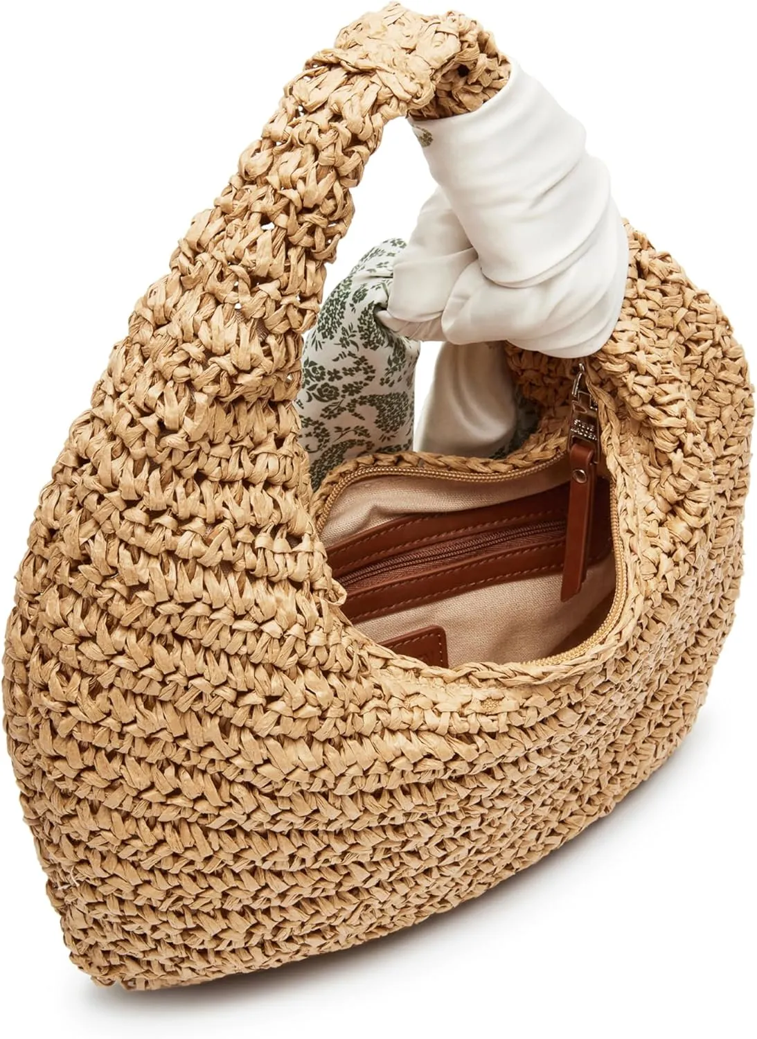 Steve Madden Daenrys Straw Hobo