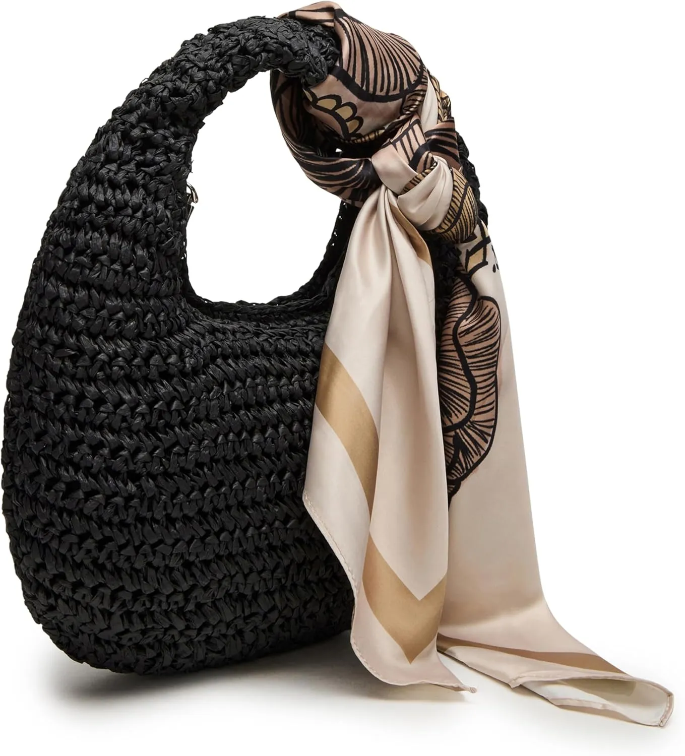 Steve Madden Daenrys Straw Hobo