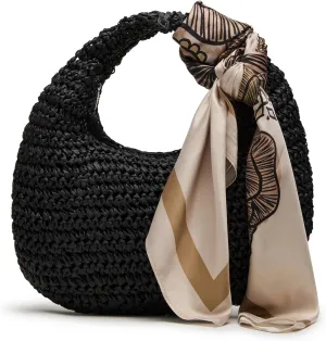 Steve Madden Daenrys Straw Hobo