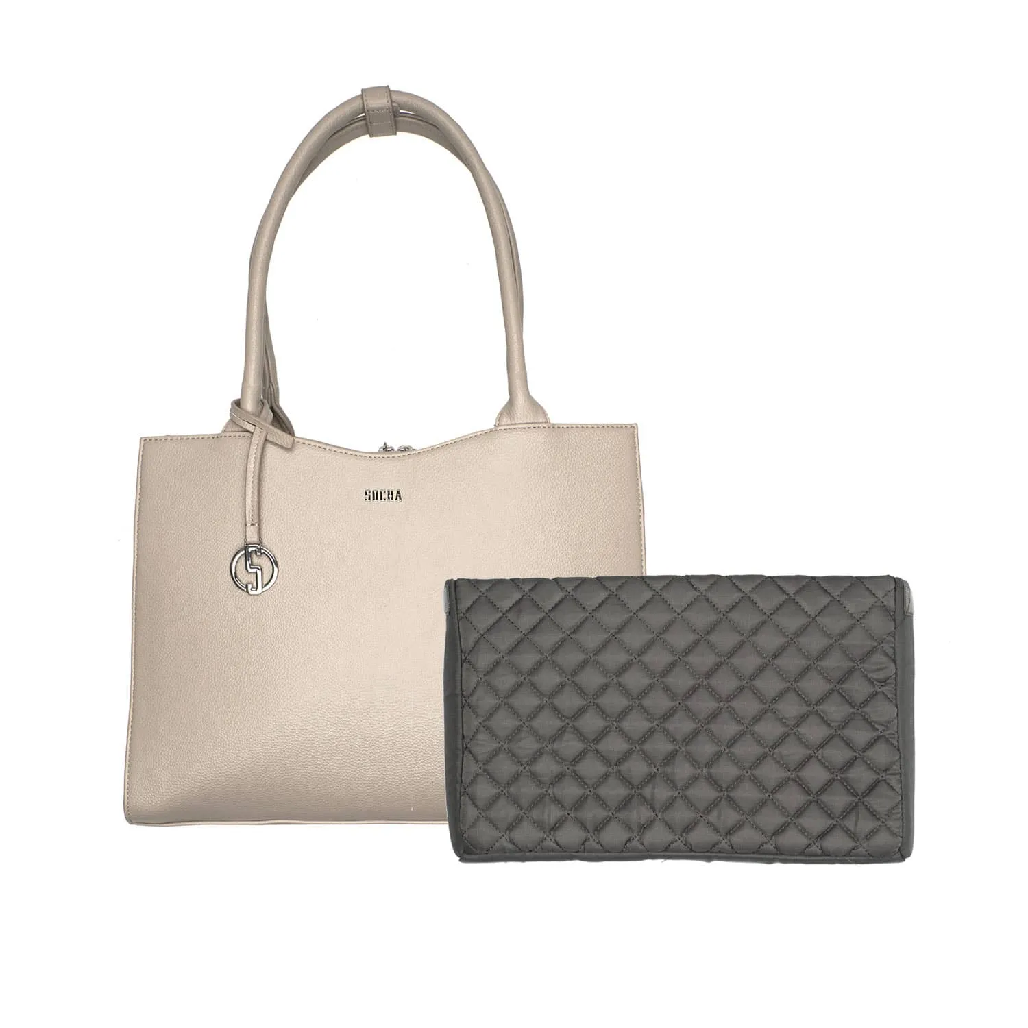 Straight Line Vanilla 15.6″ Women's Laptop Tote