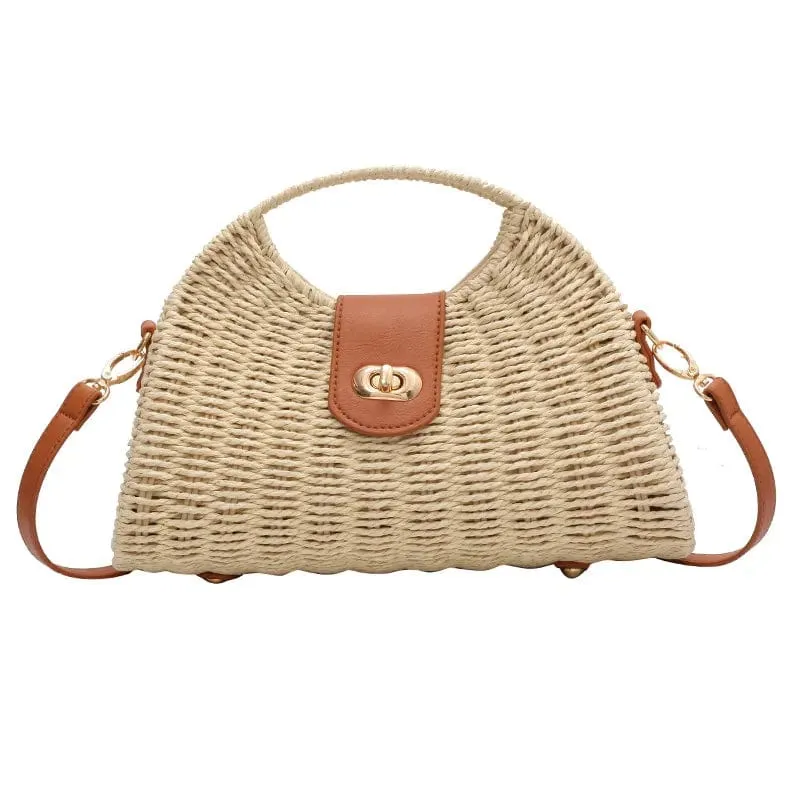 Straw and Leather Bags | Virginia