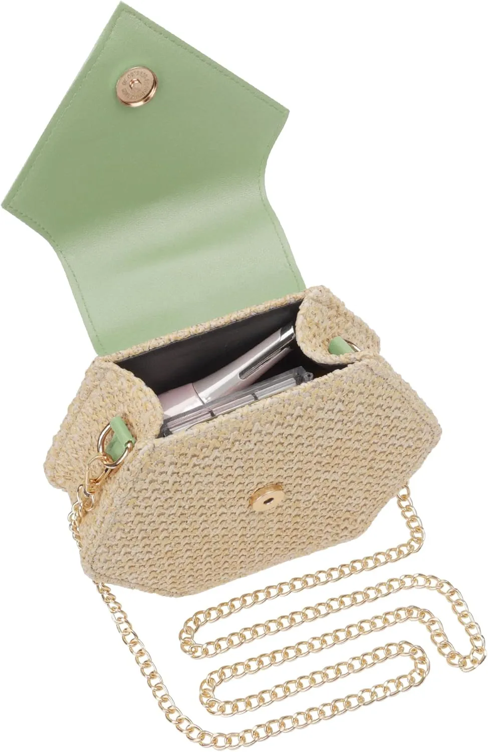 Straw Crossbody Bag for Women Cute Shoulder Handbag Summer Beach Bag Purse with Tassel