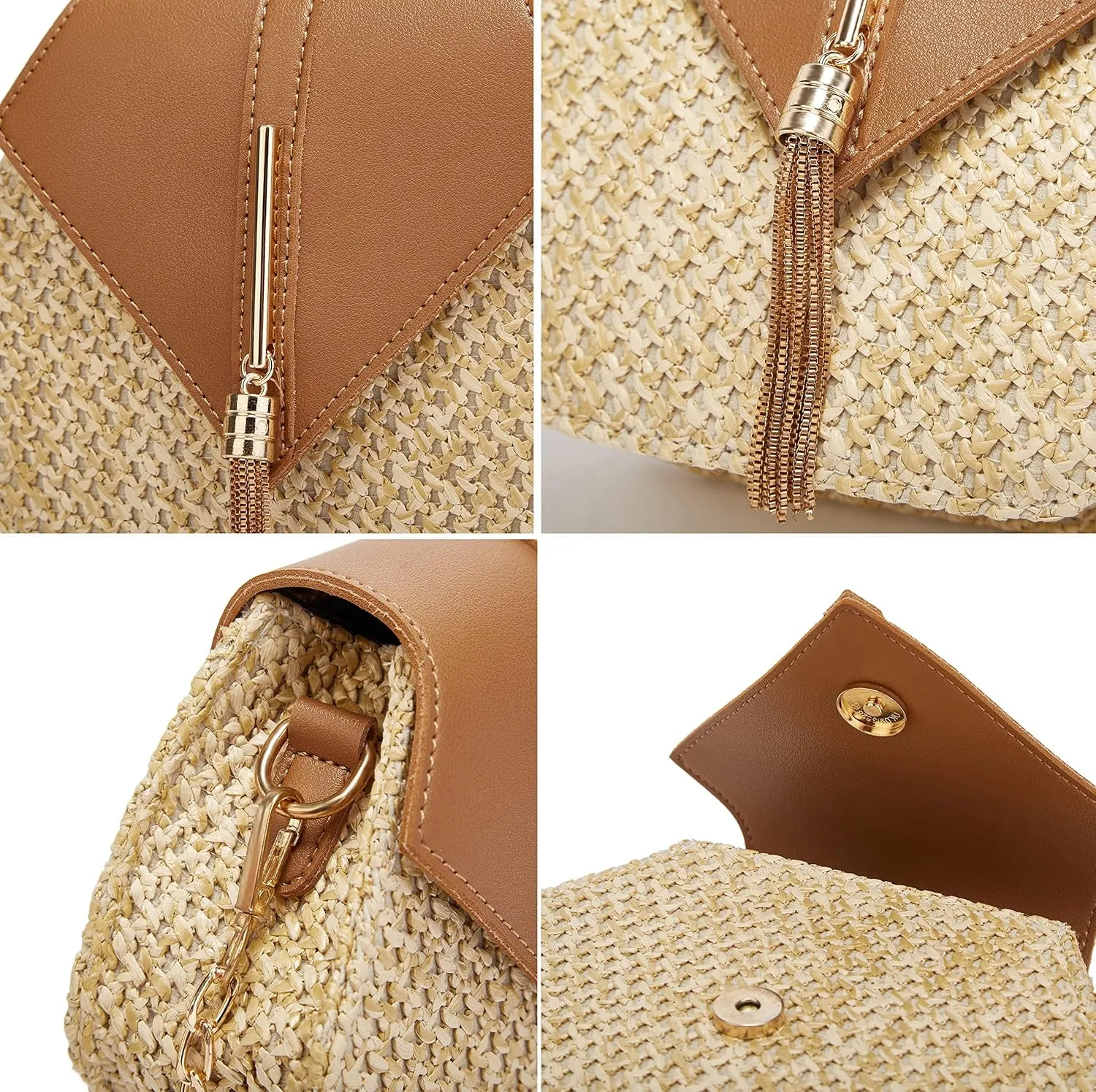 Straw Crossbody Bags for Women - Beach Tote, Hobo, Satchel & More - Cute Travel Bags for 2024