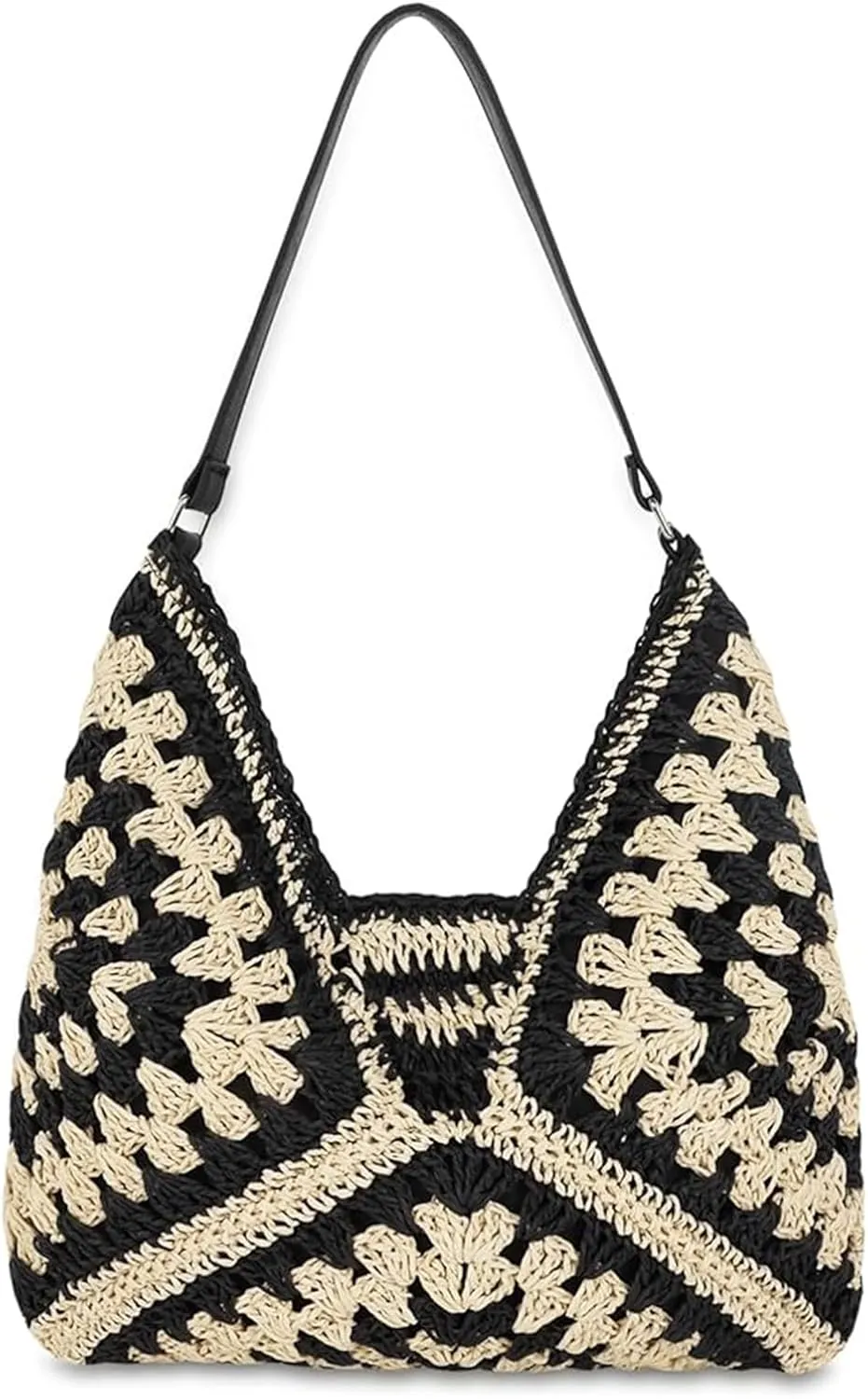 Straw Hobo Bags for Women Vintage Straw Tote Bag Summer Beach Shoulder Bag Designer Beach Bag Summer Handbag