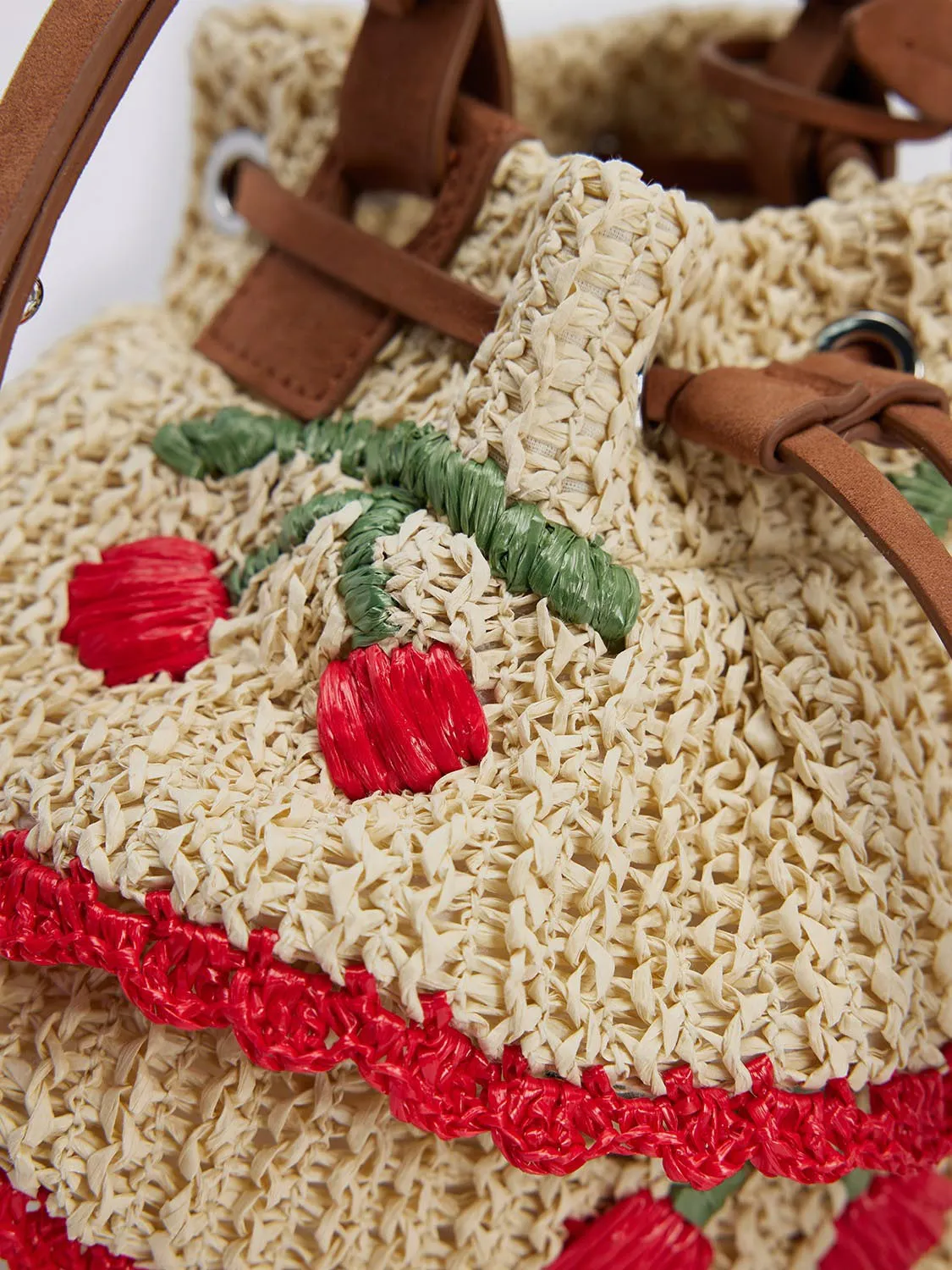 Straw Shoulder Bags