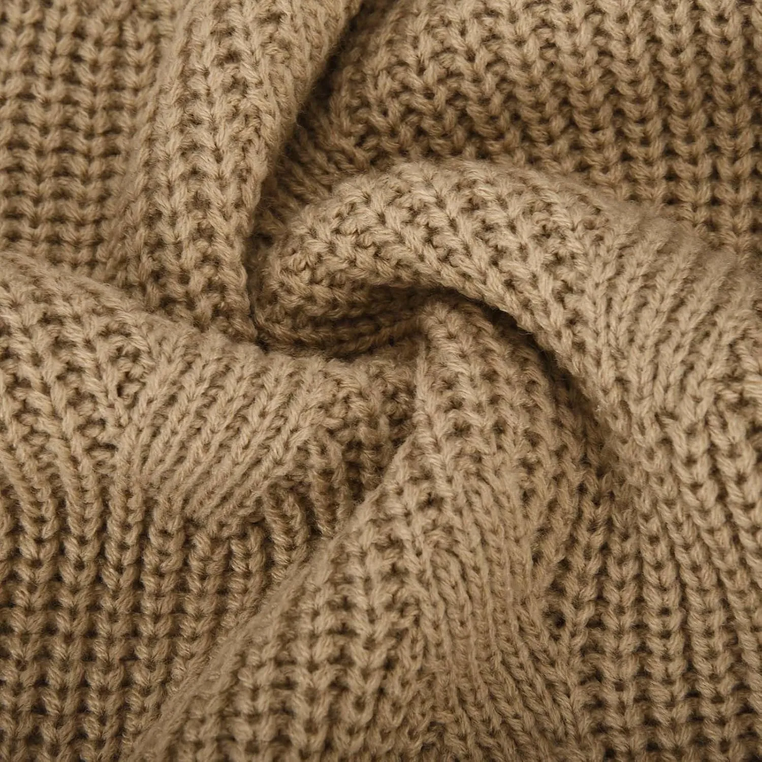 Sweaters for Women Oversized Long Sleeve Turtleneck Pullovers Comfortable Casual Cable Knit Sweaters