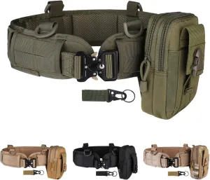 Tactical Battle Belt Set, Molle, Shooting, War Belt