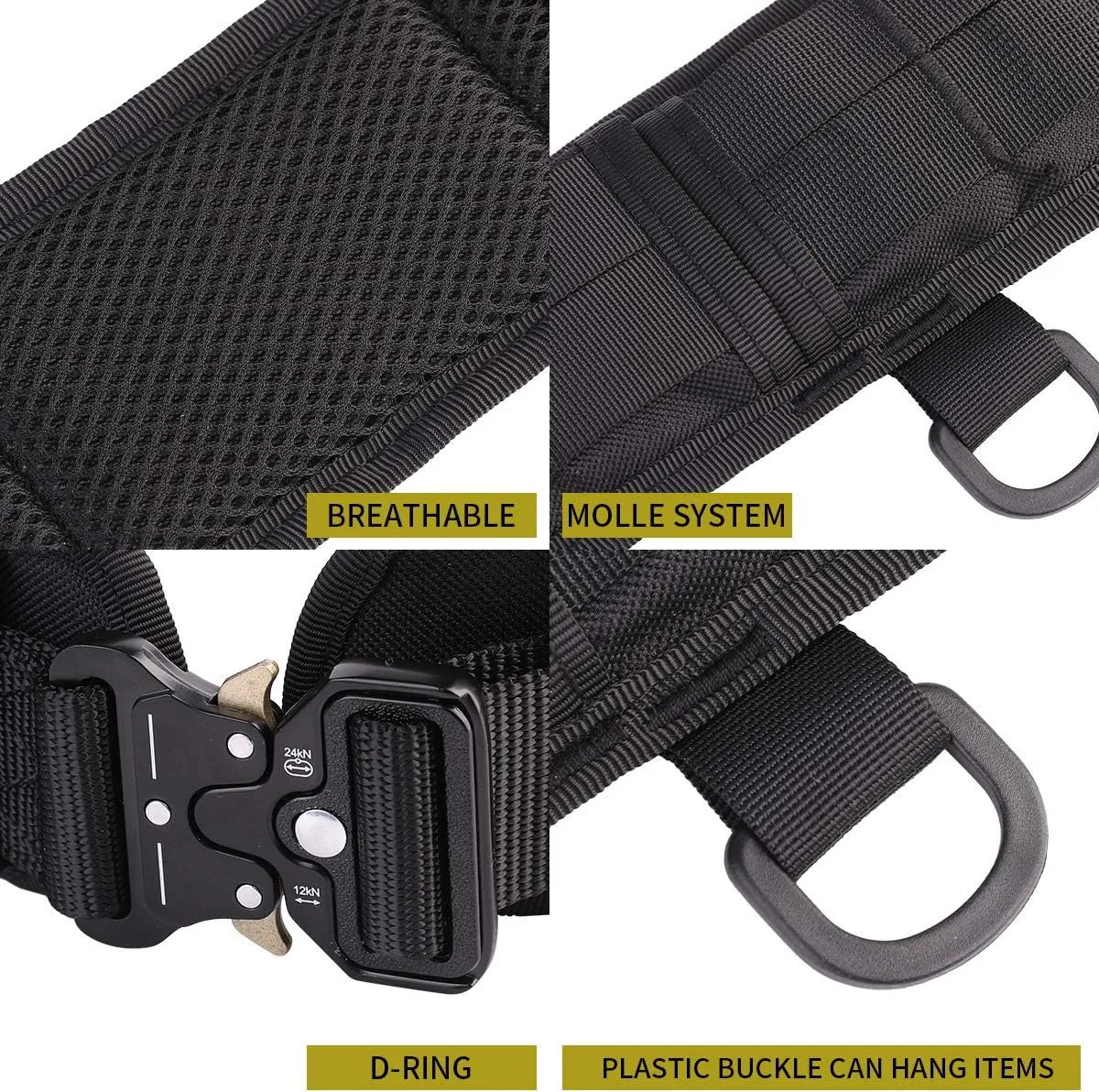 Tactical Battle Belt Set, Molle, Shooting, War Belt