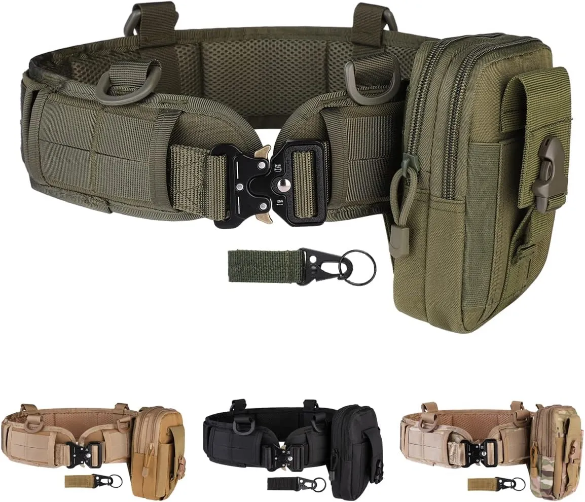 Tactical Battle Belt Set, Molle, Shooting, War Belt